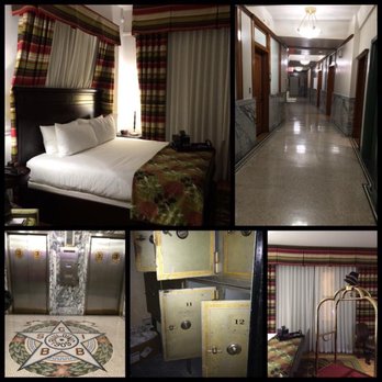 Hotel Gibbs Downtown San Antonio Riverwalk - Lower center pic- safe from the original office building. Original elevator And all the marble and hardwood floors are original. Nice hotel - Hotels Near Me - San Antonio, Texas
