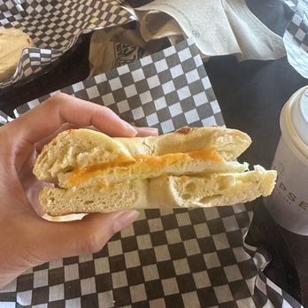 Rocky Mountain Bagel Company - The Eggel on a jalapeño cheddar bagel - Coffee & Tea Near Me - Canmore, Alberta Rocky Mountain Bagel Company - The Eggel on a jalapeño cheddar bagel - Coffee & Tea Near Me - Canmore, Alberta