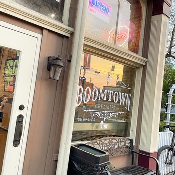 Boomtown Creamery - Exterior - Ice Cream & Frozen Yogurt Near Me - New Albany, Indiana Boomtown Creamery - Exterior - Ice Cream & Frozen Yogurt Near Me - New Albany, Indiana