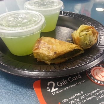 FIGat7th - Spanakopites & Cucumber Lemon Drink! - Shopping Centers Near Me - Los Angeles, California FIGat7th - Spanakopites & Cucumber Lemon Drink! - Shopping Centers Near Me - Los Angeles, California