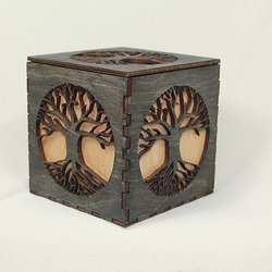 The Artisan Exchange - Laser Cut Tree of of Life Box