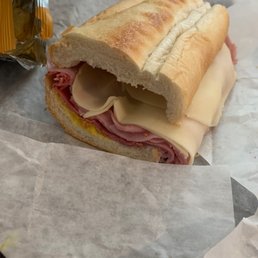 a ham and cheese sandwich a ham and cheese sandwich