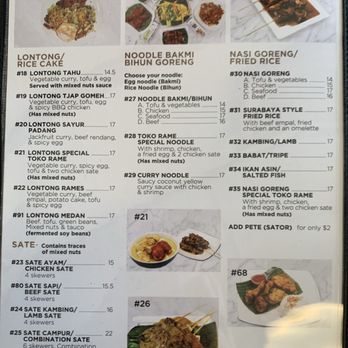 TOKO RAME INDONESIAN RESTAURANT - Updated April 2025 - 674 Photos & 352 ...