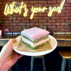 Platform 909 - New drop! Strawberry Matcha Tiramisu Cake!