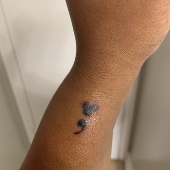 Patriots Tattoo Piercing - Disney inspired semicolon tattoo - Tattoo Near Me - Fairfax, Virginia Patriots Tattoo Piercing - Disney inspired semicolon tattoo - Tattoo Near Me - Fairfax, Virginia