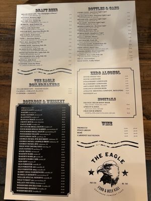 Menu photo 1 The Eagle Oxmoor Louisville, KY Menu photo 1 The Eagle Oxmoor Louisville, KY
