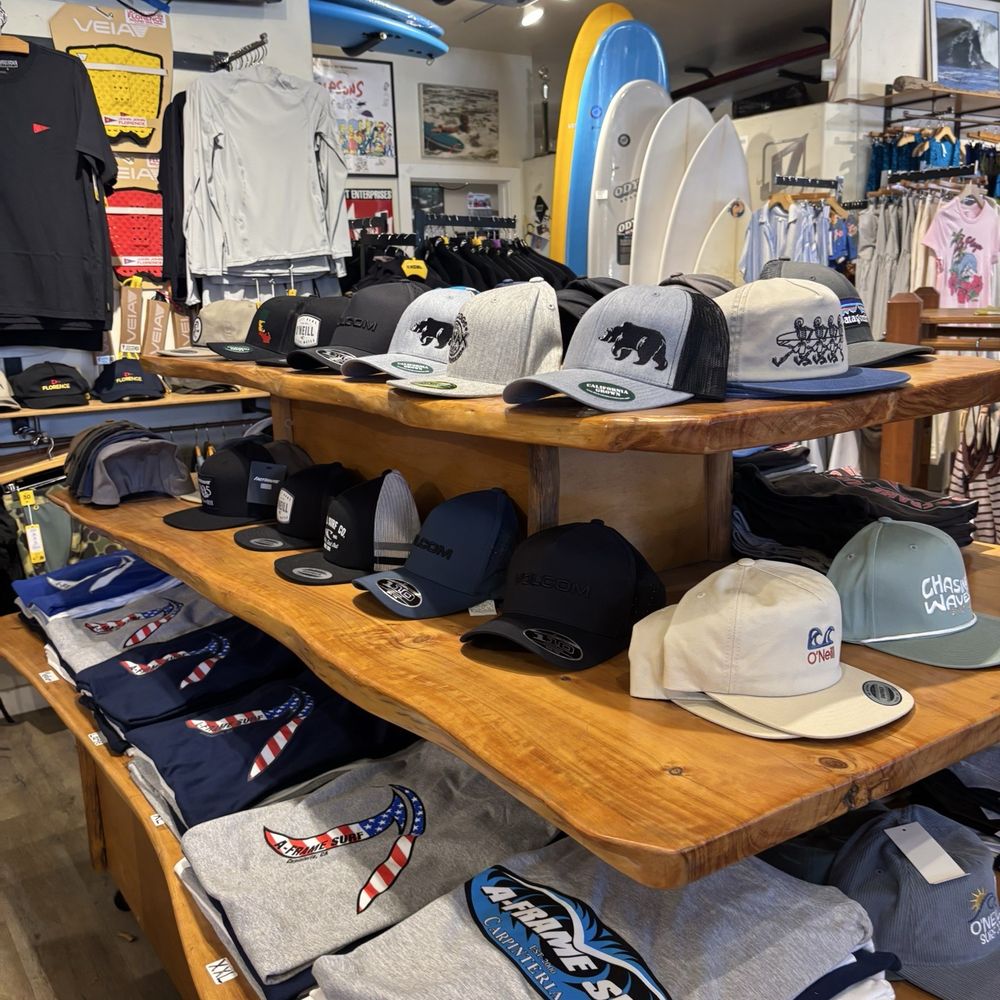 A-Frame Surf - Surf Shop Near Me - Carpinteria, California