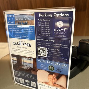 Hyatt Regency - Parking info - Hotels Near Me - Renton, Washington