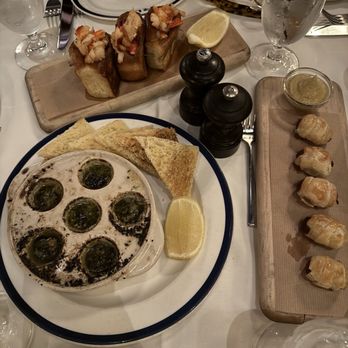 RL Restaurant - Escargot, Hot Mini Lobster Rolls, Pigs in a Blanket - New American Near Me - Chicago, Illinois RL Restaurant - Escargot, Hot Mini Lobster Rolls, Pigs in a Blanket - New American Near Me - Chicago, Illinois