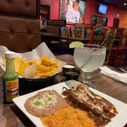 La Tolteca - Cheese Chili  Rellano rice beans cheese enchilada Main Dish
