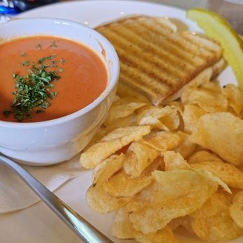 Goodies On Commerce - Lunch: Combo, Signature Grill Cheese, Tomato Basil Bisque Soup, & Chips - Breakfast & Brunch Near Me - Gainesville, Texas Goodies On Commerce - Lunch: Combo, Signature Grill Cheese, Tomato Basil Bisque Soup, & Chips - Breakfast & Brunch Near Me - Gainesville, Texas