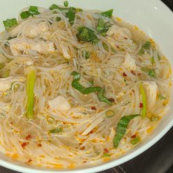 Pho Saigon Restaurant - Chicken Pho Carryout was nice on this cold, windy evening.