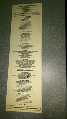 Menu photo 7 Chopt Creative Salad Co. Charlotte, NC
