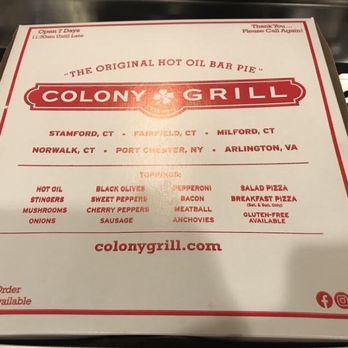 Colony Grill - Pizza Near Me - Arlington, Virginia Colony Grill - Pizza Near Me - Arlington, Virginia