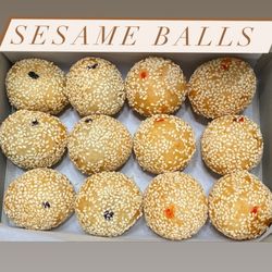 Angel Berries - Assorted Sesame "Butchi" Balls