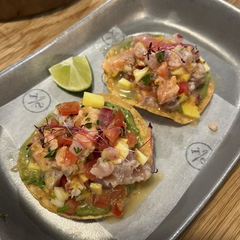Salt Traders Zilker - Ceviche tostadas- delish! - Seafood Near Me - Austin, Texas Salt Traders Zilker - Ceviche tostadas- delish! - Seafood Near Me - Austin, Texas