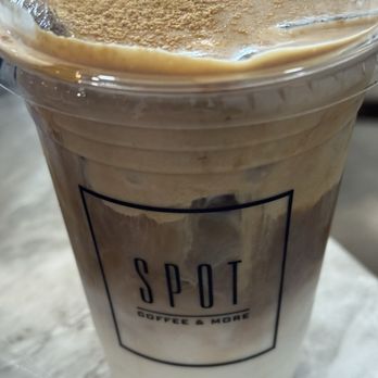 Spot Coffee & More - Injeolmi Latte - Coffee & Tea Near Me - Los Angeles, California Spot Coffee & More - Injeolmi Latte - Coffee & Tea Near Me - Los Angeles, California