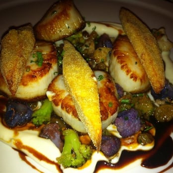 Leatherby's Cafe Rouge - Viking scallops - New American Near Me - Costa Mesa, California Leatherby's Cafe Rouge - Viking scallops - New American Near Me - Costa Mesa, California