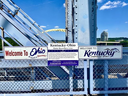 Purple People Bridge by null