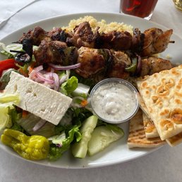 Chicken Kabob Plate