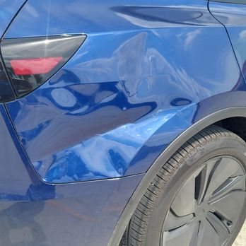 Dentwerks - before - Body Shops Near Me - Dallas, Texas