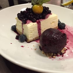 Douglas Arms Hotel - Blueberry cheesecake