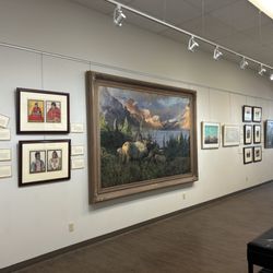 Bozeman Art Museum - Glacier Revisited Exhibit