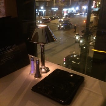 Ocean Prime - Our dining table with window view - Seafood Near Me - Denver, Colorado Ocean Prime - Our dining table with window view - Seafood Near Me - Denver, Colorado