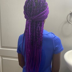Flora African Hair Braiding - My daughter wanted braids for her birthday