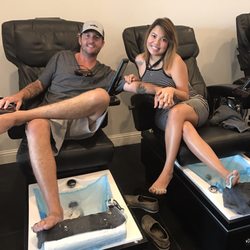 Mystic Nail Bar & Organic Spa - My boyfriend and I really enjoyed it!!!