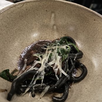 SPQR - Black garlic strozzapreti - Italian Near Me - San Francisco, California SPQR - Black garlic strozzapreti - Italian Near Me - San Francisco, California