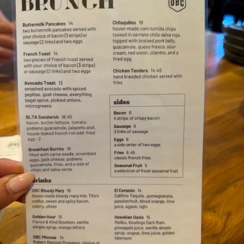 Oscar's Brewing Company - Brunch menu - American Near Me - Temecula, California