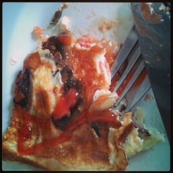 The Old Crown Coffee Club - mushroom omelet. light and great for starting the day! - Cafes Near Me - Birmingham, XWM
