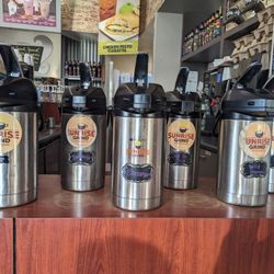 Sunrise Grind - Awesome coffee selection including cafe de olla and an Ethiopian blend.