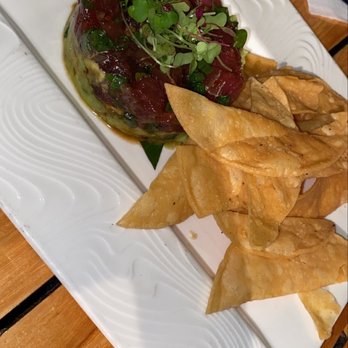 Kimo's Maui - Ahi Poke & Avocado Stack - Seafood Near Me - Lahaina, Hawaii