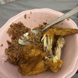Top China Restaurant - pork fried rice and fried chicken