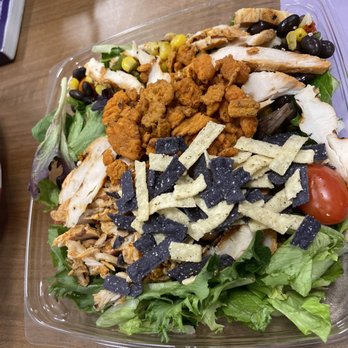 Chick-fil-A - Spicy Southwest Salad - my fav - too BOMB! - Fast Food Near Me - Long Beach, California