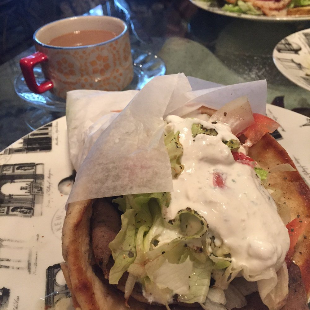 The Olive Tree - The Lamb gyro, with fresh homemade pita! - Mediterranean Near Me - Williamsport, Pennsylvania