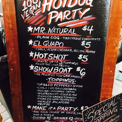 Hot Dog Party - Menu