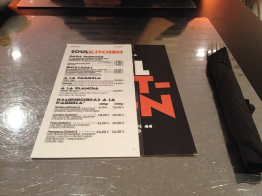 Menu photo 3 Soul Kitchen Madrid, M