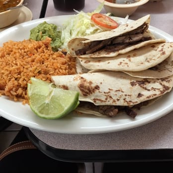 Mariscos Mi Tierra - Lengua taco dinner - Tex-Mex Near Me - Lufkin, Texas