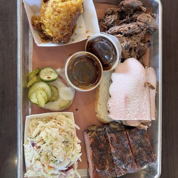 Central City BBQ - Spoon bread, Creole Slaw, Chopped Brisket, Smoked Turkey, Ribs - Barbeque Near Me - New Orleans, Louisiana