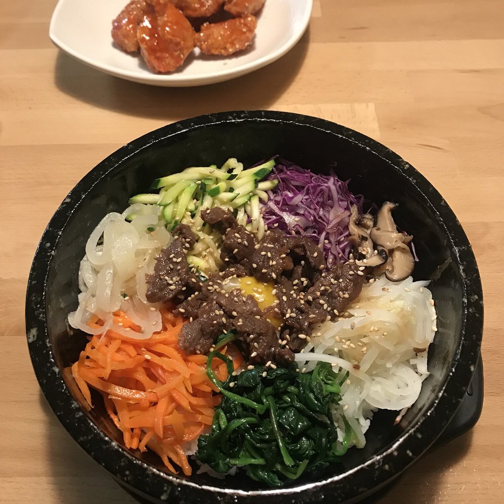 Kim & Bab - Dolsot bibimbap was good. The gochujjang is a little sweet. - Korean Near Me - New Albany, Indiana Kim & Bab - Dolsot bibimbap was good. The gochujjang is a little sweet. - Korean Near Me - New Albany, Indiana