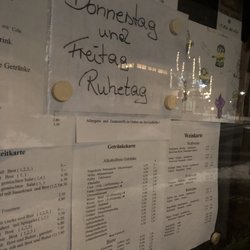 Gasthaus zum Bräukeller - ... oder auch "Wegen Reichtum geschlossen." ...