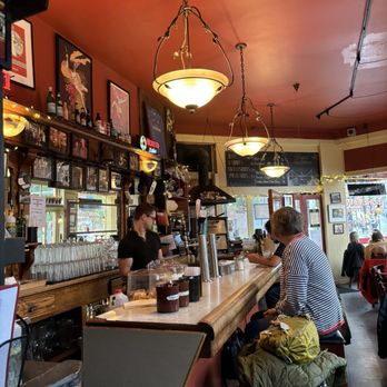 Mario's Bohemian Cafe - Bar area - Italian Near Me - San Francisco, California Mario's Bohemian Cafe - Bar area - Italian Near Me - San Francisco, California