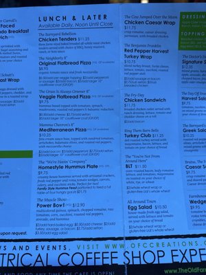 Menu photo 2 The Old Farm Cafe Rochester, NY