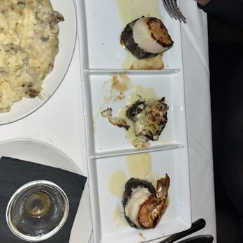 Del Frisco's Double Eagle Steakhouse - Surf and turf trio - Steakhouses Near Me - Washington, DC, District of Columbia