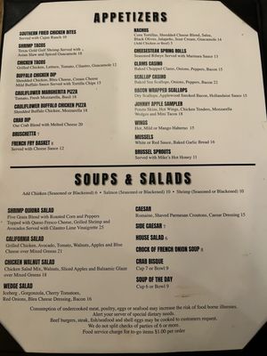 Menu photo 3 Johnny Apples Restaurant & Bar Holland, PA