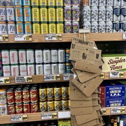 Respectable beer selection