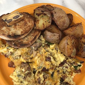 The Hangout - Tri scramble eggs - Breakfast & Brunch Near Me - Walnut Creek, California The Hangout - Tri scramble eggs - Breakfast & Brunch Near Me - Walnut Creek, California